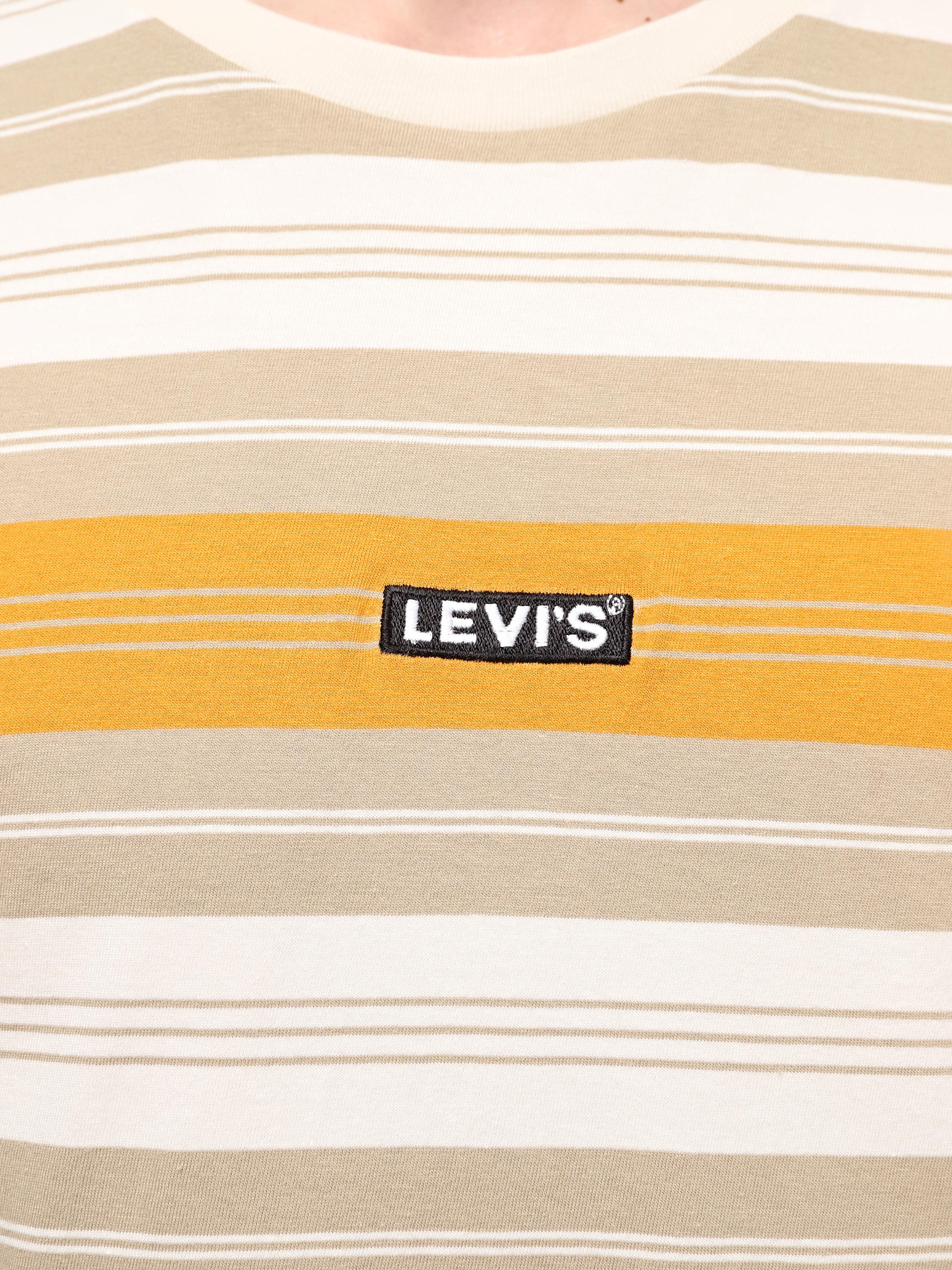 Футболка Levi's Ss Relaxed Baby Tab T Ray Stri модель 79554;0084 Фото