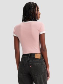 Футболка Levi's Graphic Ringer Mini Mini B модель A3523;0060 Футболка Levi's Graphic Ringer Mini Mini B модель A3523;0060 Фото