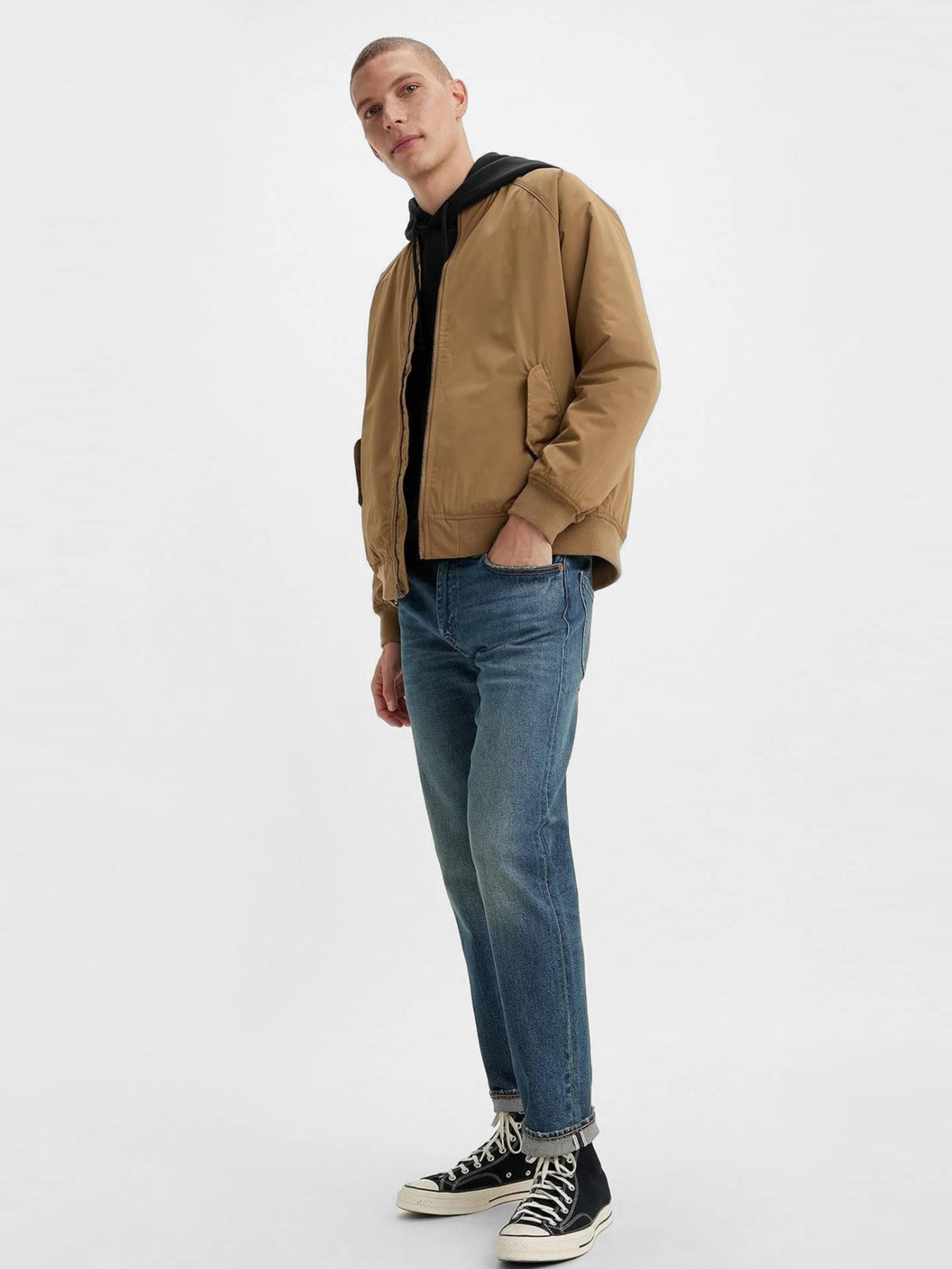 Прямые джинсы Levi's 502 Taper Been There Selvedge модель 29507;1449 Прямые джинсы Levi's 502 Taper Been There Selvedge модель 29507;1449 Фото