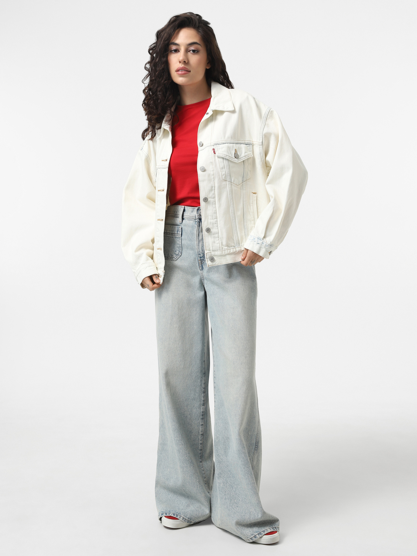 Джинсовая куртка Levi's 90S Trucker Snow Pic Trucker модель A1743;0051 Фото