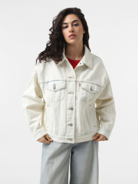 Білий - Джинсова куртка Levi's 90S Trucker Snow Pic Trucker