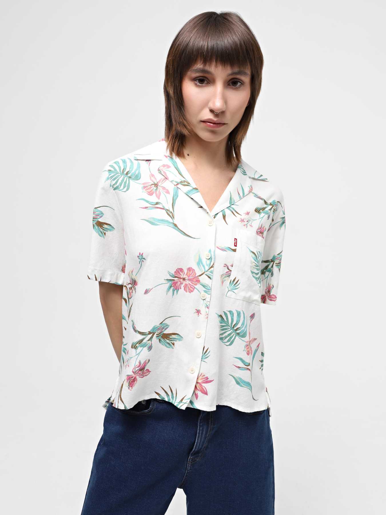 Рубашка Levi's Joyce Ss Resort Delilah модель A7175;0004 Фото