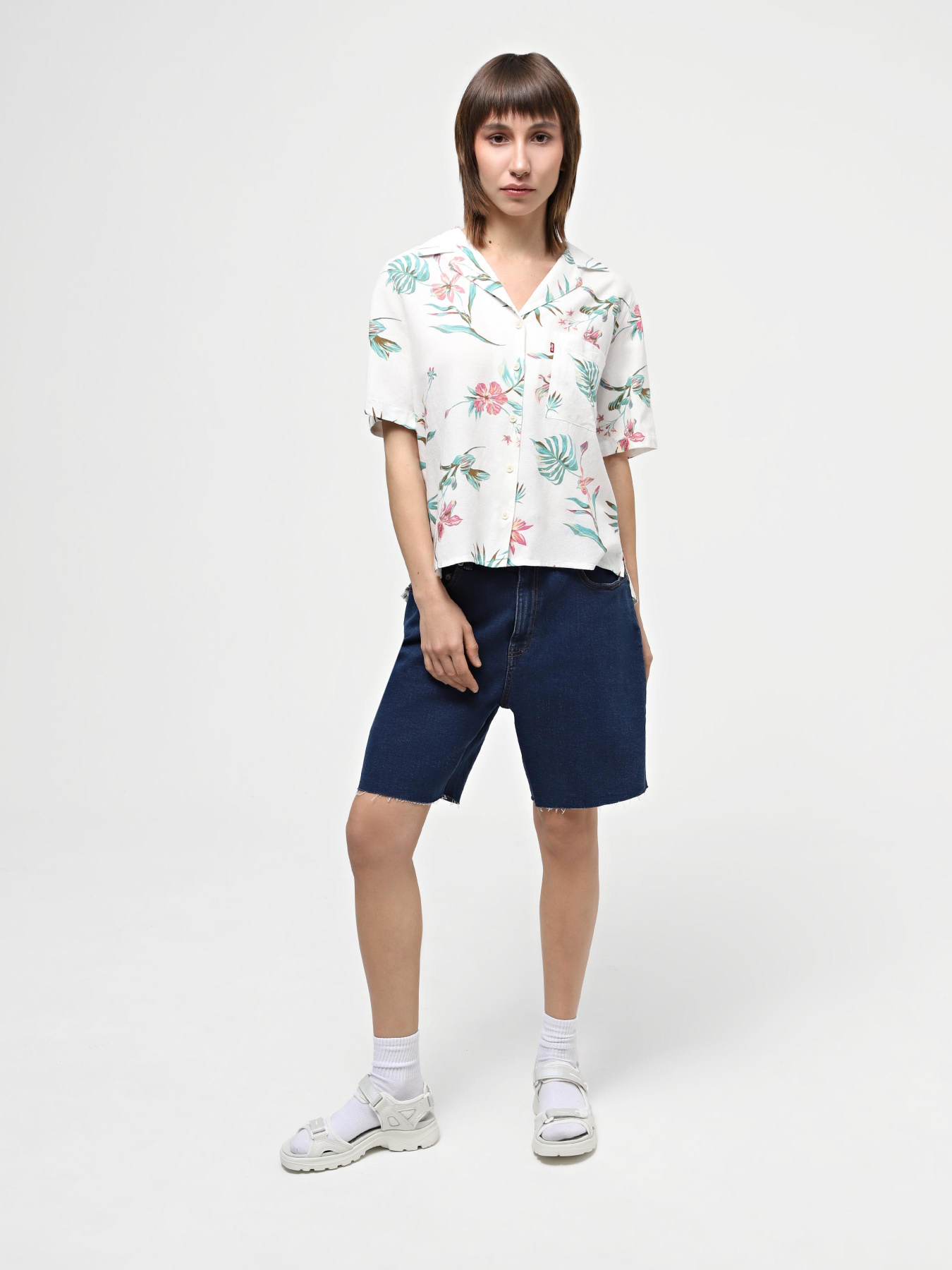 Сорочка повсякденна Levi's Joyce Ss Resort Delilah модель A7175;0004 Сорочка повсякденна Levi's Joyce Ss Resort Delilah модель A7175;0004 Фото