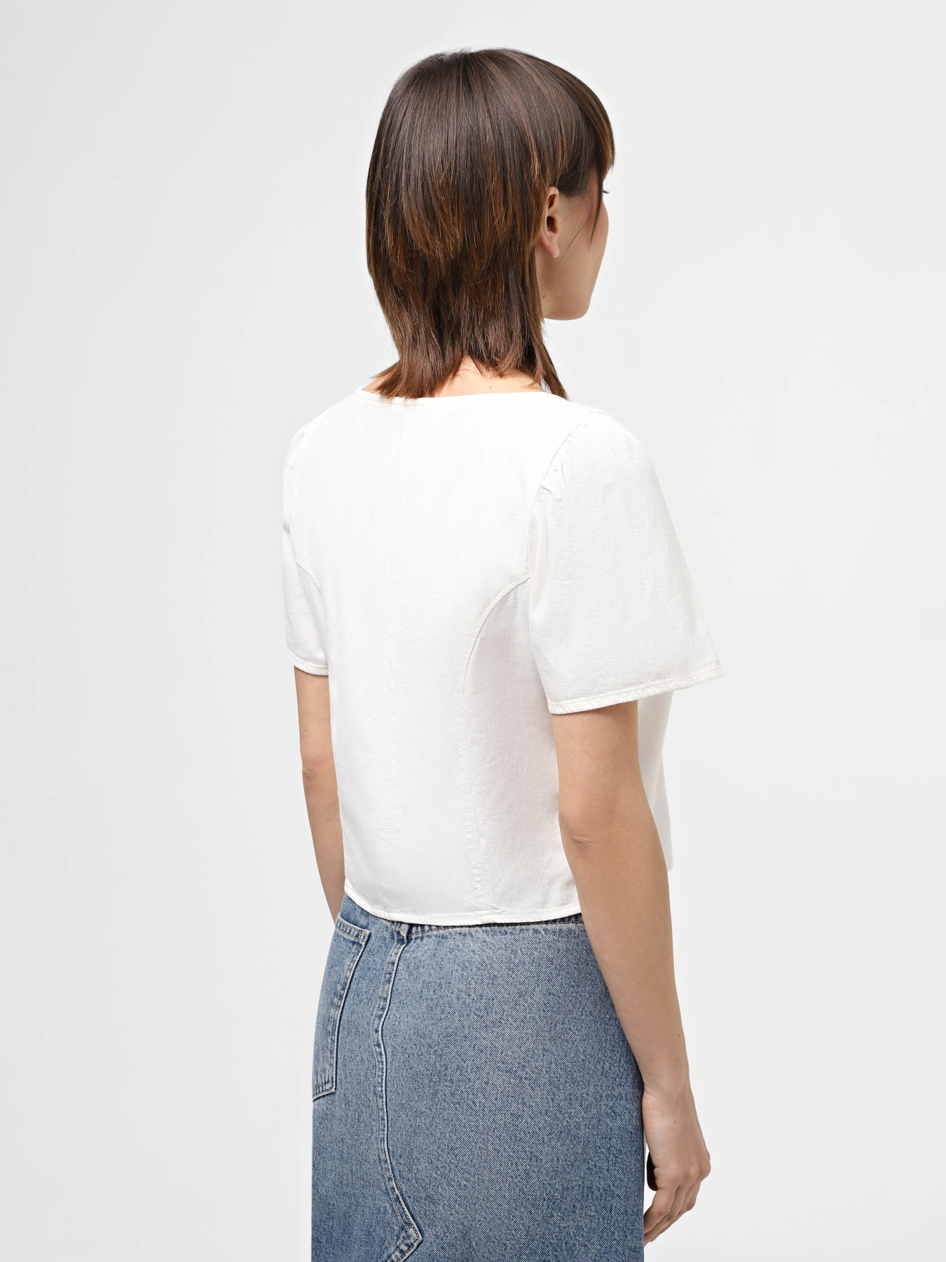 Блуза Levi's Pascale Ss Blouse Ecru Gd модель A7332;0000 Фото