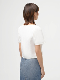 Блуза Levi's Pascale Ss Blouse Ecru Gd модель A7332;0000 Фото
