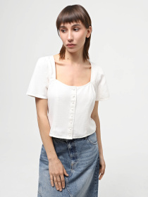 Блуза Levi's Pascale Ss Blouse Ecru Gd модель A7332;0000 Фото