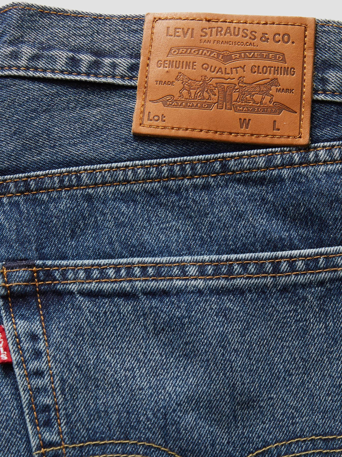 Джинсовые шорты Levi's 468 Loose Picnic Friend модель A8461;0003 Фото