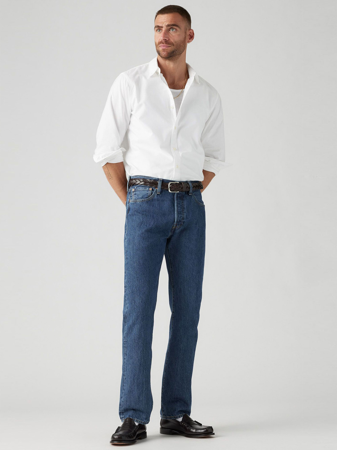 Прямі джинси Levi's модель 00501;0114 Фото