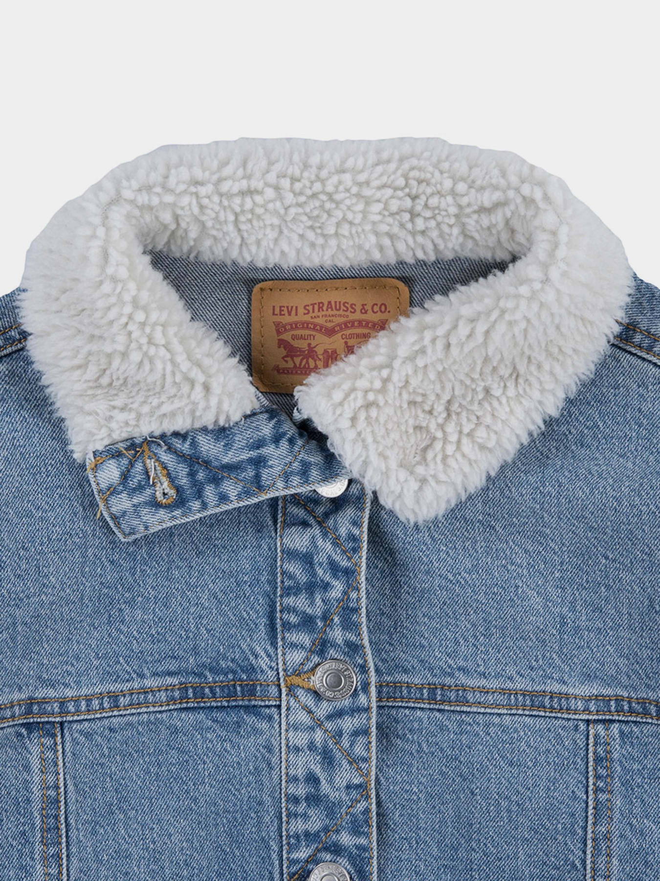 Джинсова куртка Levi's модель 4EL095-L96 Джинсова куртка Levi's модель 4EL095-L96 Фото