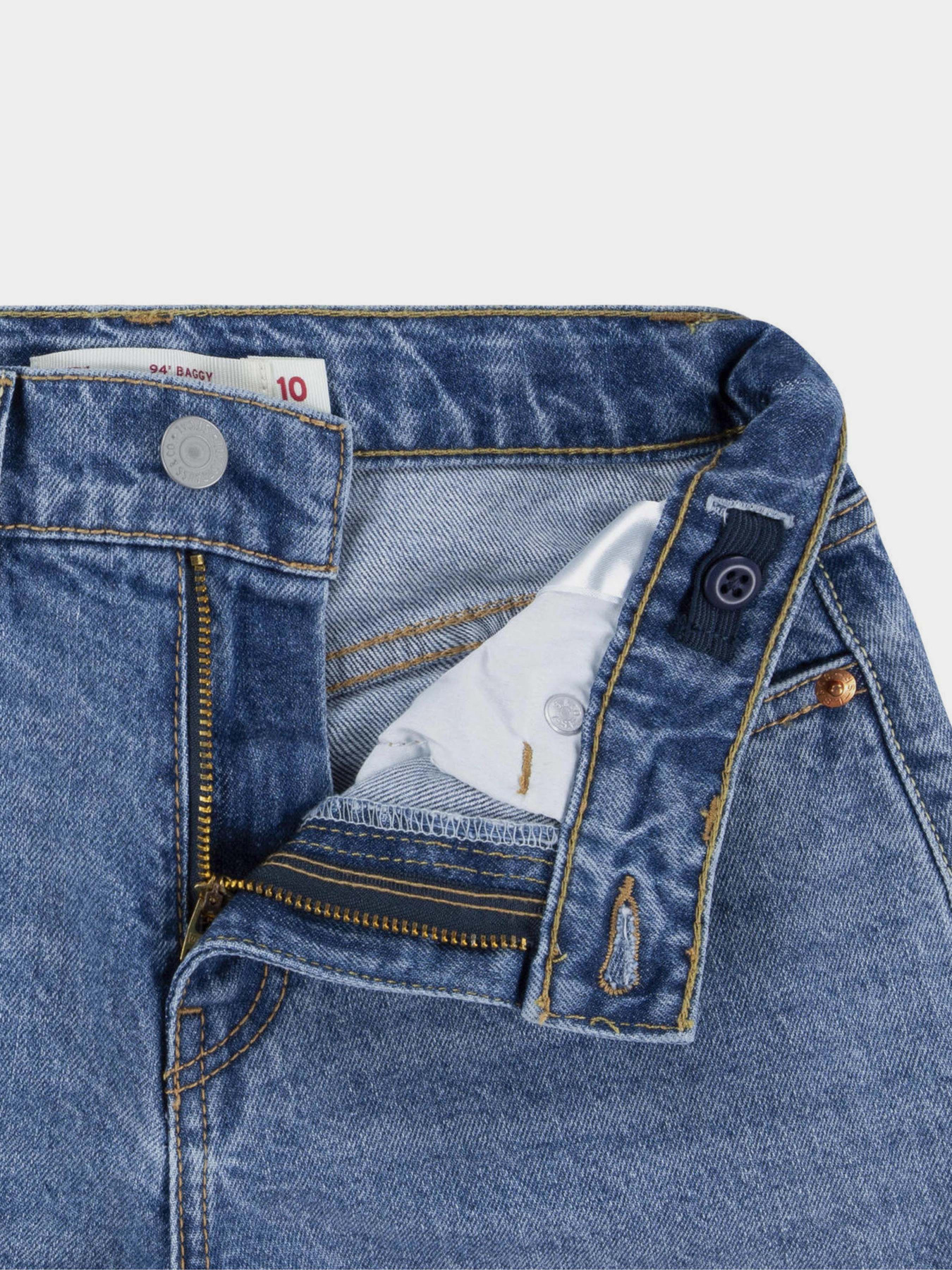 Прямі джинси Levi's модель 4EL582-MCO Фото
