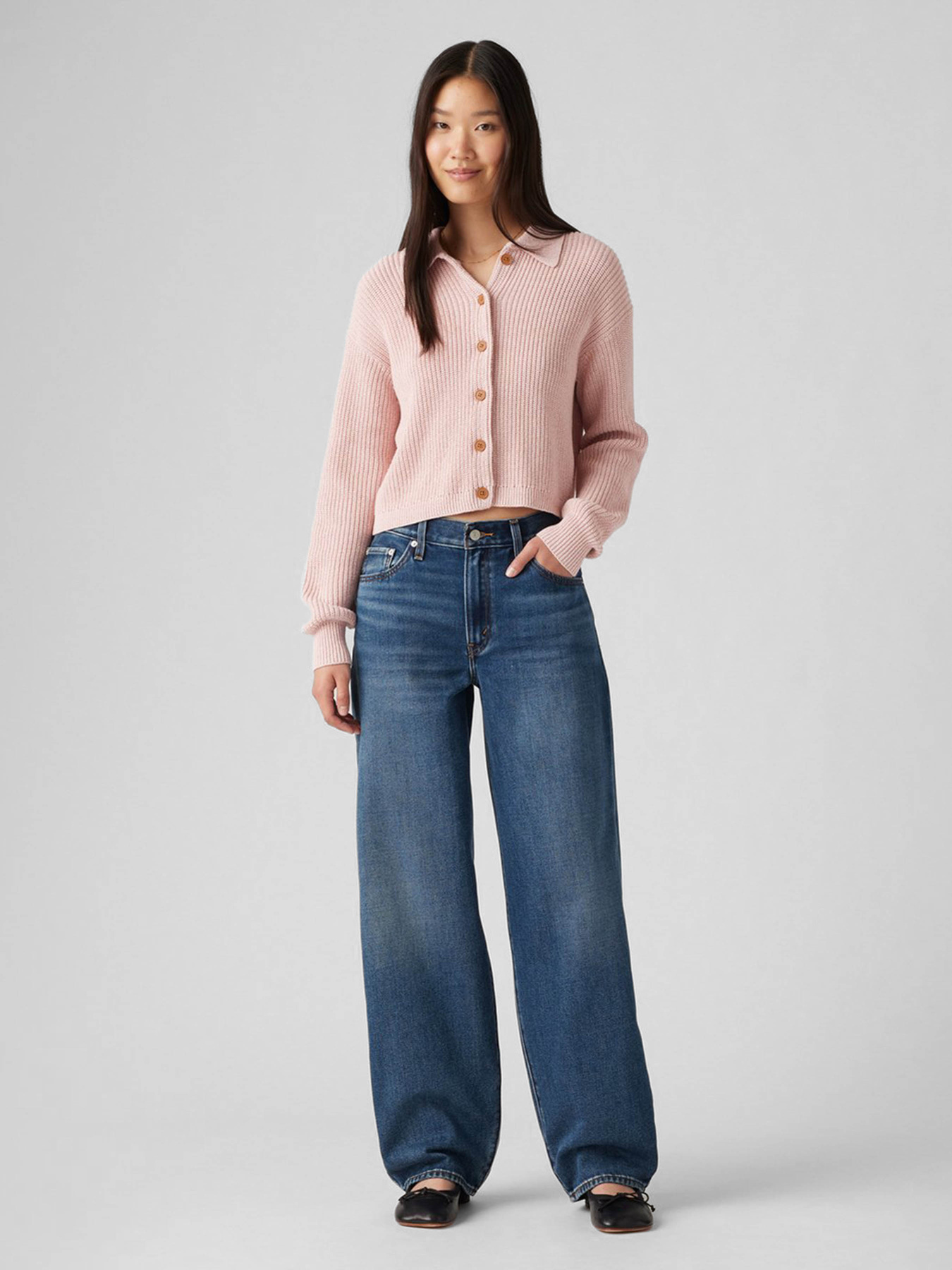 Широкие джинсы Levi's модель A3494;0050 Фото