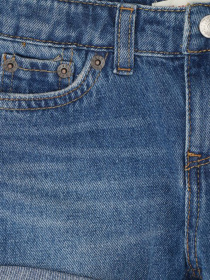 Шорты джинсовые Levi's Girlfriend Shorty модель 4E4536-MA3 Фото