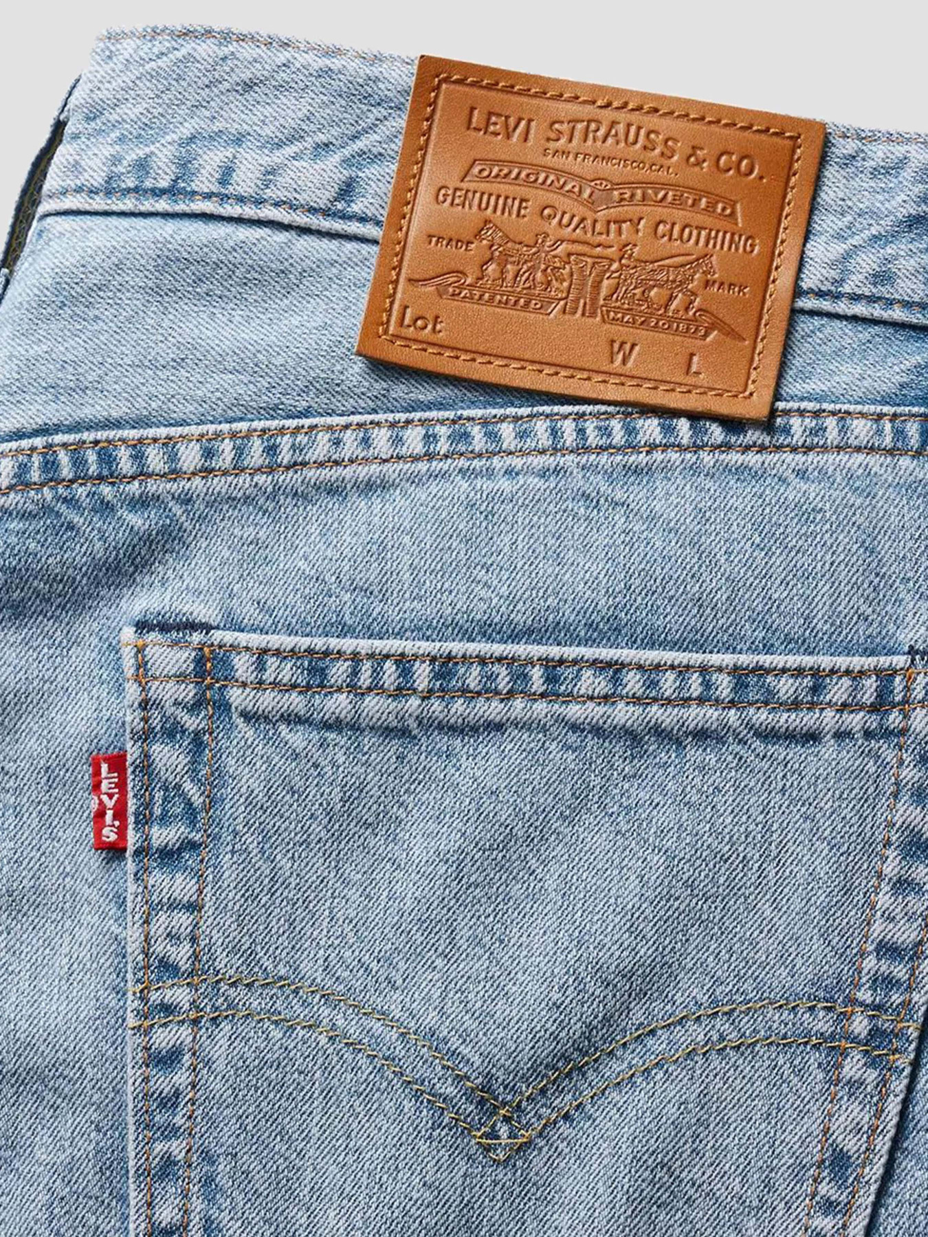 Прямі джинси Levi's модель 000LO;0009 Прямі джинси Levi's модель 000LO;0009 Фото