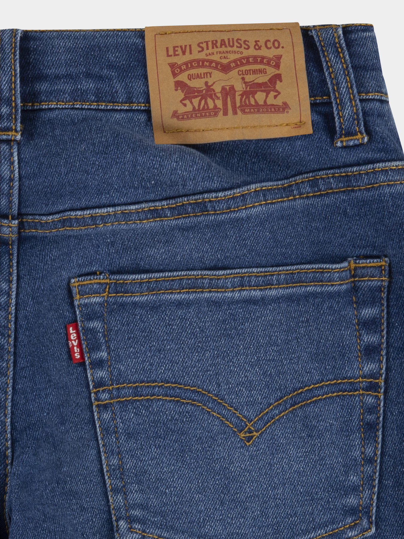 Прямые джинсы Levi's LVB STAY LOOSE модель 9EF522-M4Z Фото