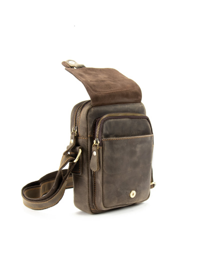 Мессенджер RoyalBag модель M39-1064DB — фото 3 - INTERTOP