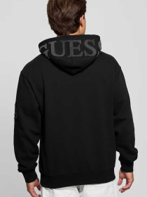 Мужское черное худи Guess модель M4BQ05.KBJ31;JBLK Мужское черное худи Guess модель M4BQ05.KBJ31;JBLK Фото