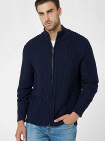 Чоловічий темно-синій кардиган Guess модель M4BR52.Z2ZK2;G7V2 Фото