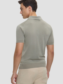 Мужское серое поло Guess модель M4GR07.Z3DN1;A81T Фото