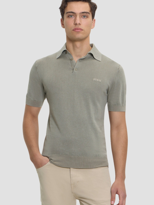Чоловіче сіре поло Guess модель M4GR07.Z3DN1;A81T Фото