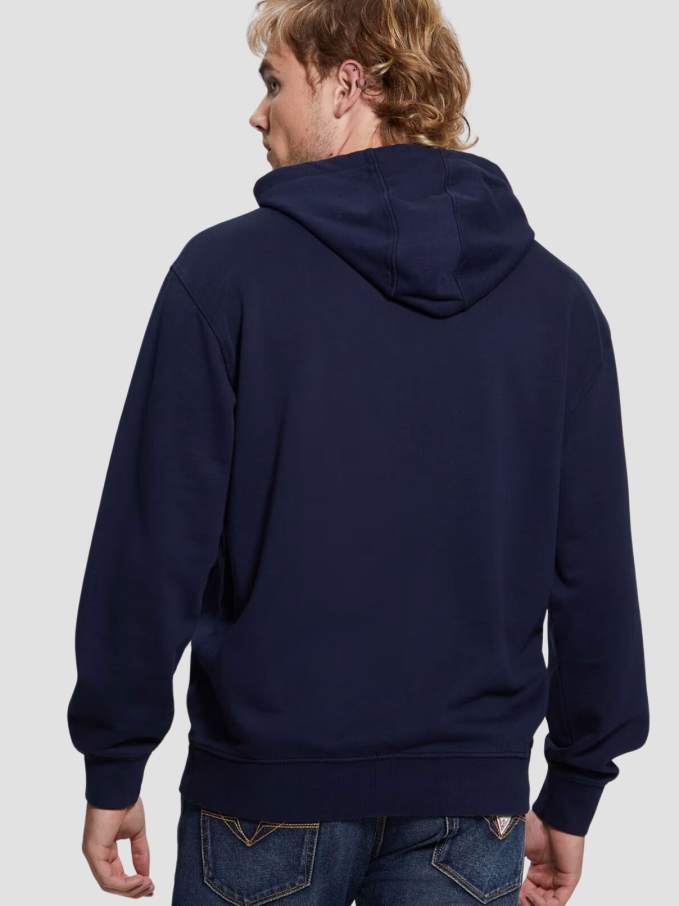 Чоловіче синє худі Guess модель M4RQ33.K9YI1;F73J Фото