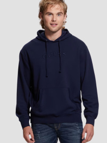 Чоловіче синє худі Guess модель M4RQ33.K9YI1;F73J Фото