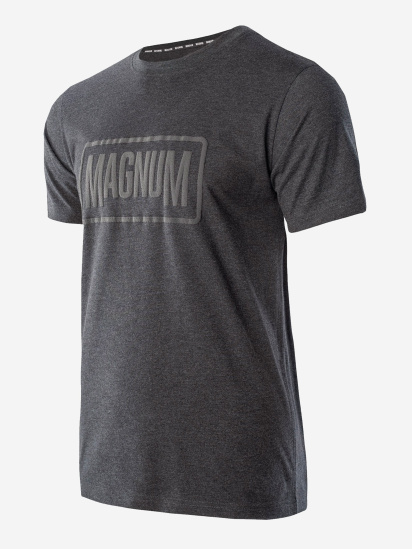 Футболка Magnum Essential 2.0 модель MAGNUM ESSENTIAL T-SHIRT 2.0M4S-BLACK MELANGE — фото - INTERTOP