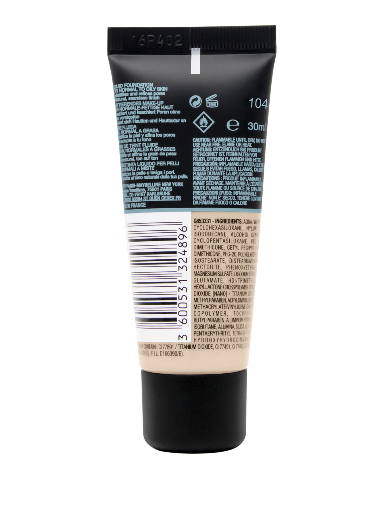 FIT ME Maybelline New York модель 3600531369408 Фото