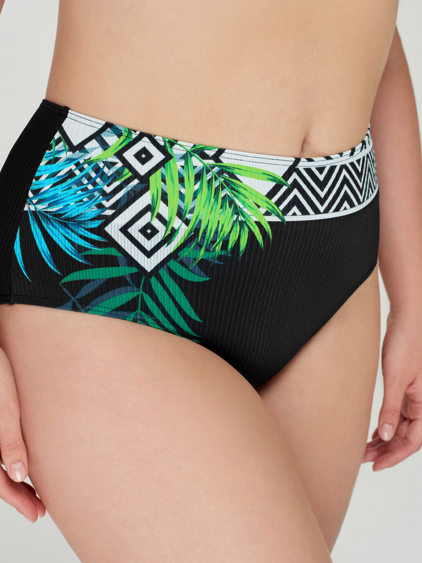 Нижня частина купальника Marc & Andre модель L2109-ZP-HWB-blck/wht Фото