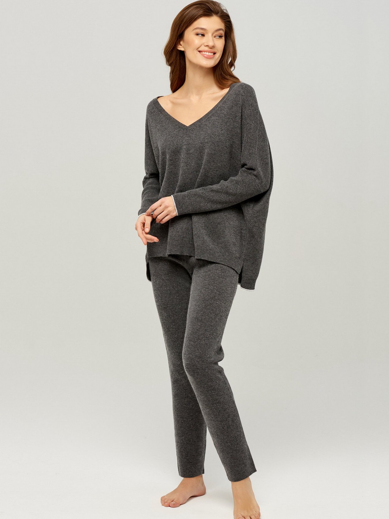 Джемпер Marc & Andre модель W21-00CH416-gray Джемпер Marc & Andre модель W21-00CH416-gray Фото