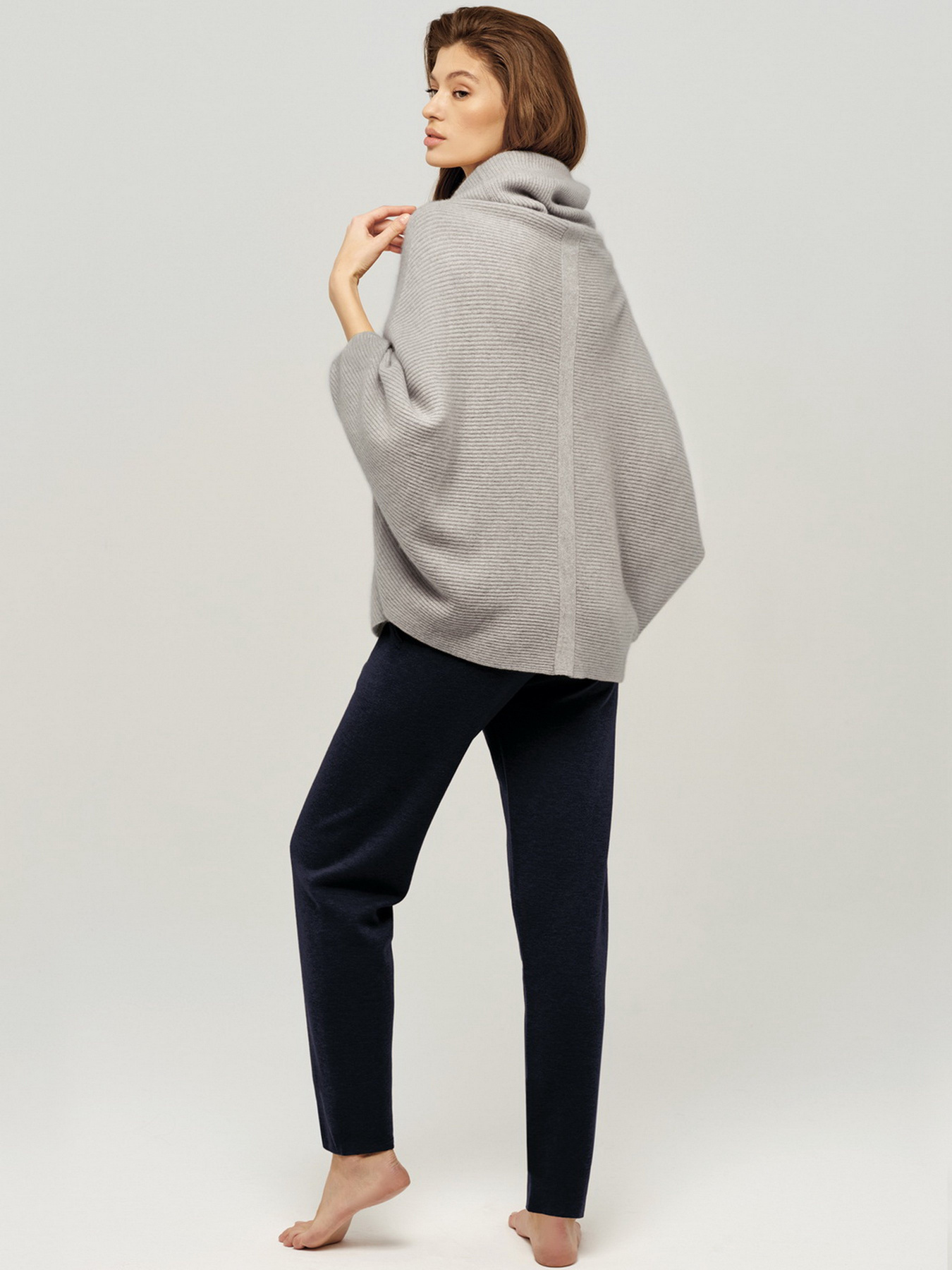 Свитер Marc & Andre модель W21-00CH206-gray Свитер Marc & Andre модель W21-00CH206-gray Фото