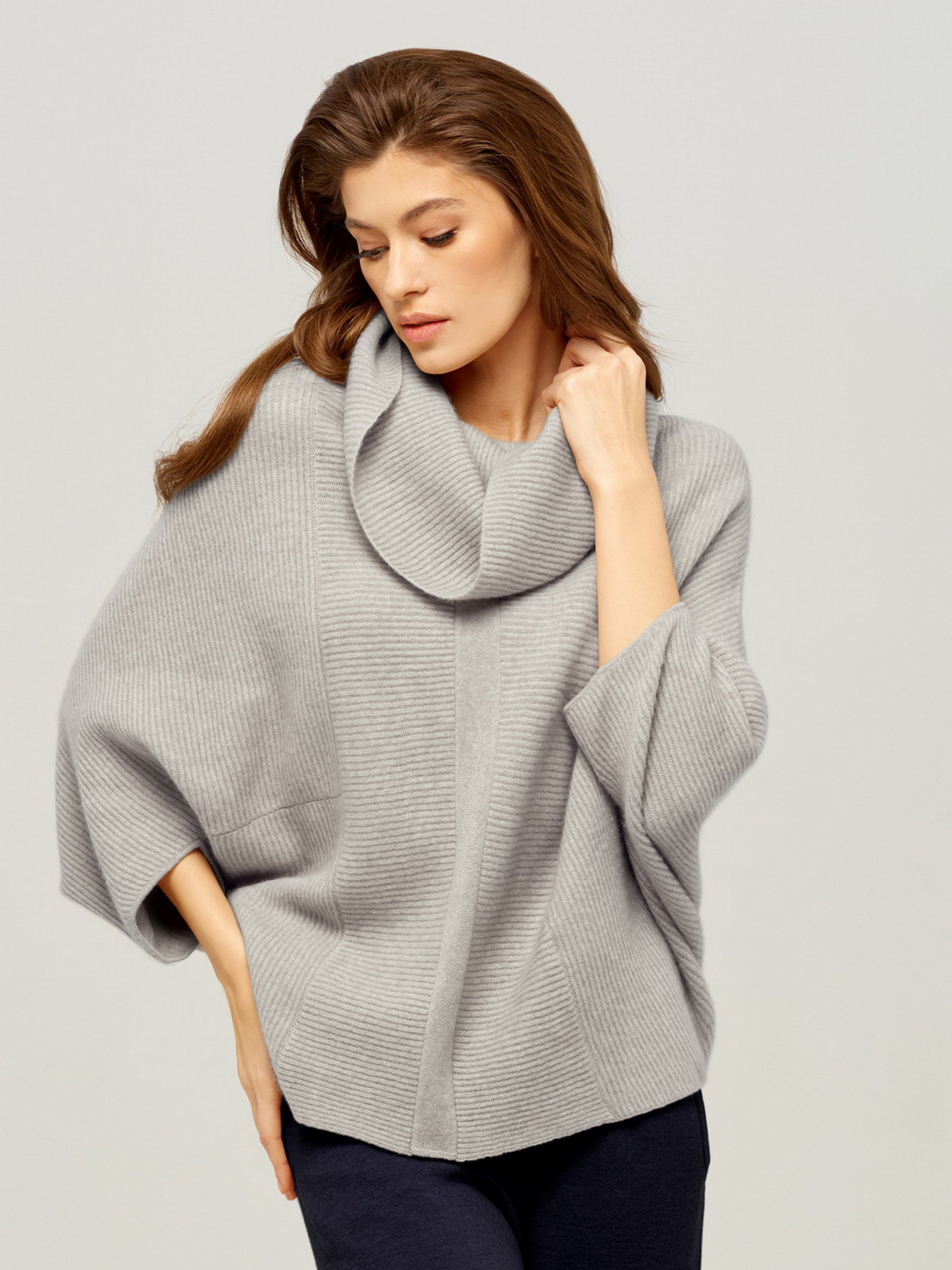 Свитер Marc & Andre модель W21-00CH206-gray Свитер Marc & Andre модель W21-00CH206-gray Фото