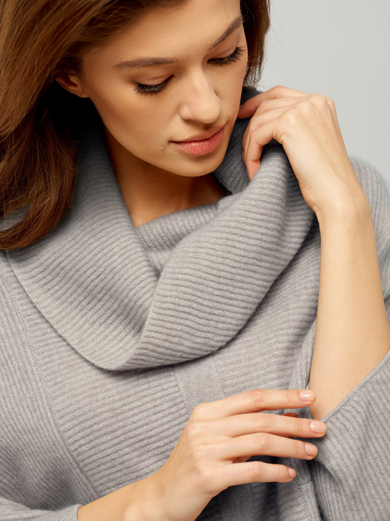 Свитер Marc & Andre модель W21-00CH206-gray Свитер Marc & Andre модель W21-00CH206-gray Фото