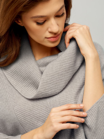 Свитер Marc & Andre модель W21-00CH206-gray Свитер Marc & Andre модель W21-00CH206-gray Фото