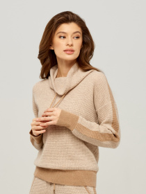 Свитер Marc & Andre модель W21-00CH717-brwn Свитер Marc & Andre модель W21-00CH717-brwn Фото