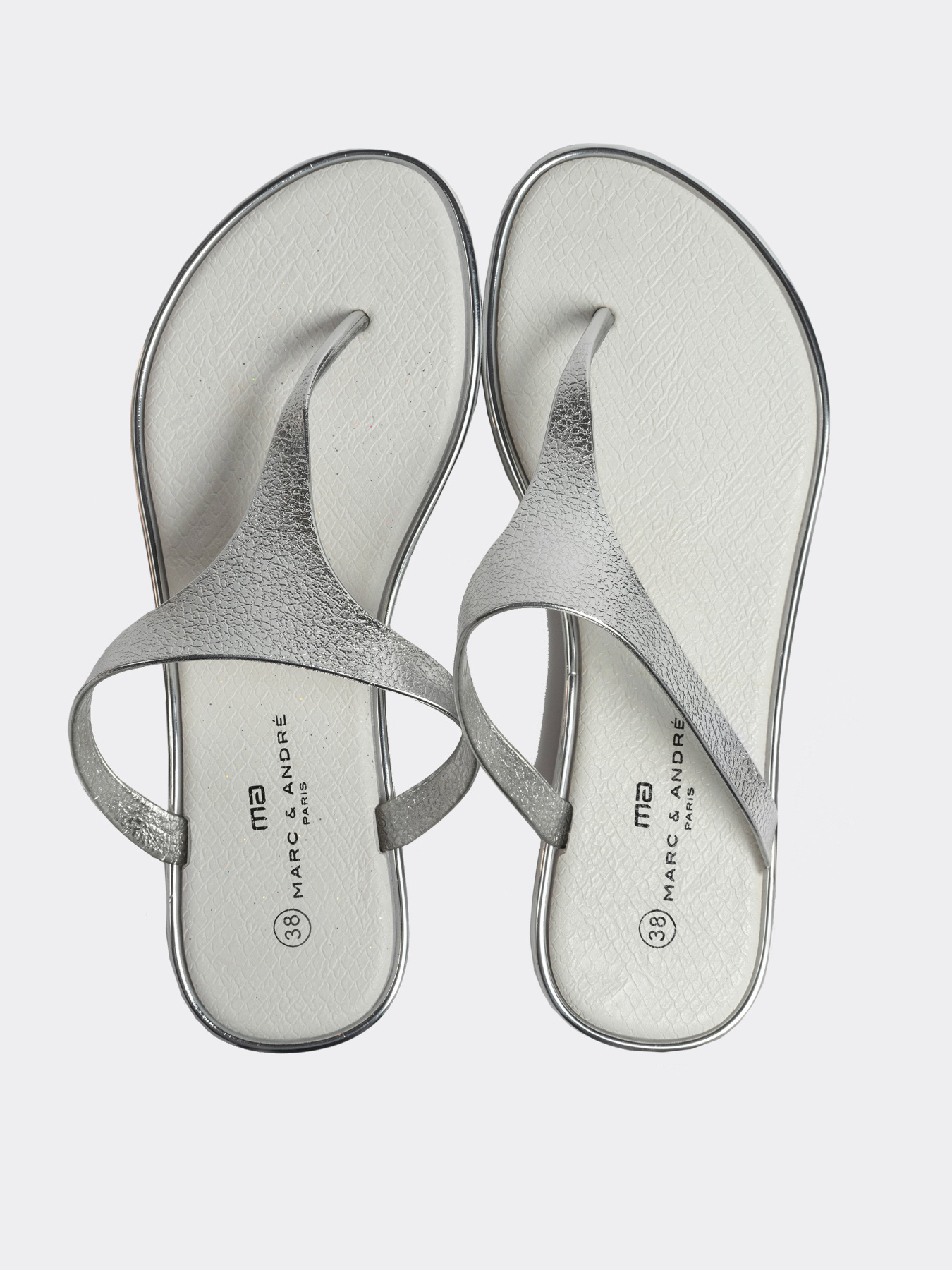 Сандалии Marc & Andre модель SA22-06-silvery Фото