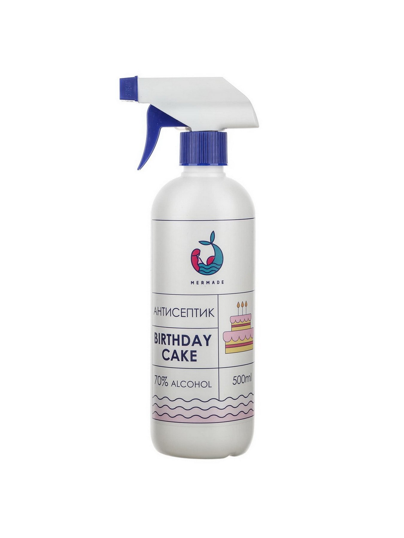 Антисептик для рук Birthday Cake MERMADE модель 2000000195704 Фото