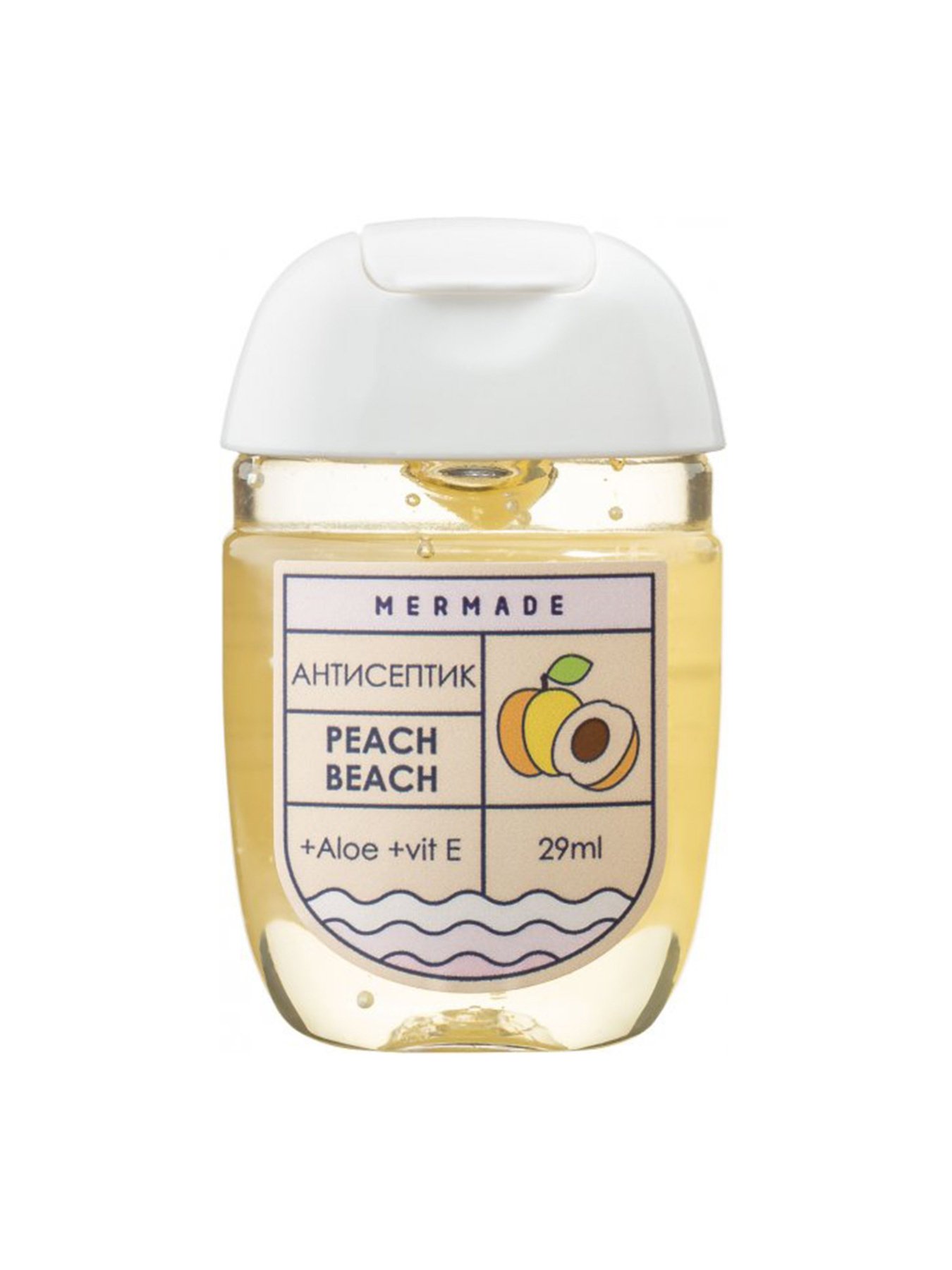 Антисептик для рук Peach Beach MERMADE модель 4820241300013 Фото