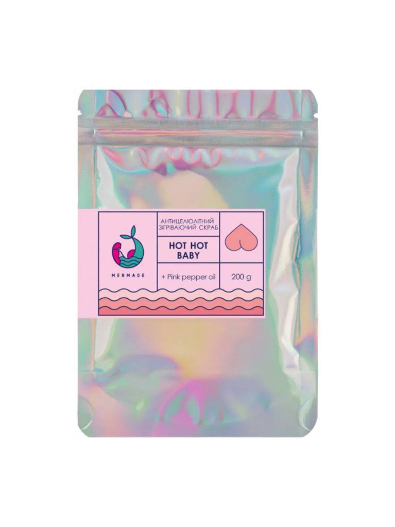 Антицеллюлитный скраб Hot Hot Baby MERMADE модель 4820241302499 Фото