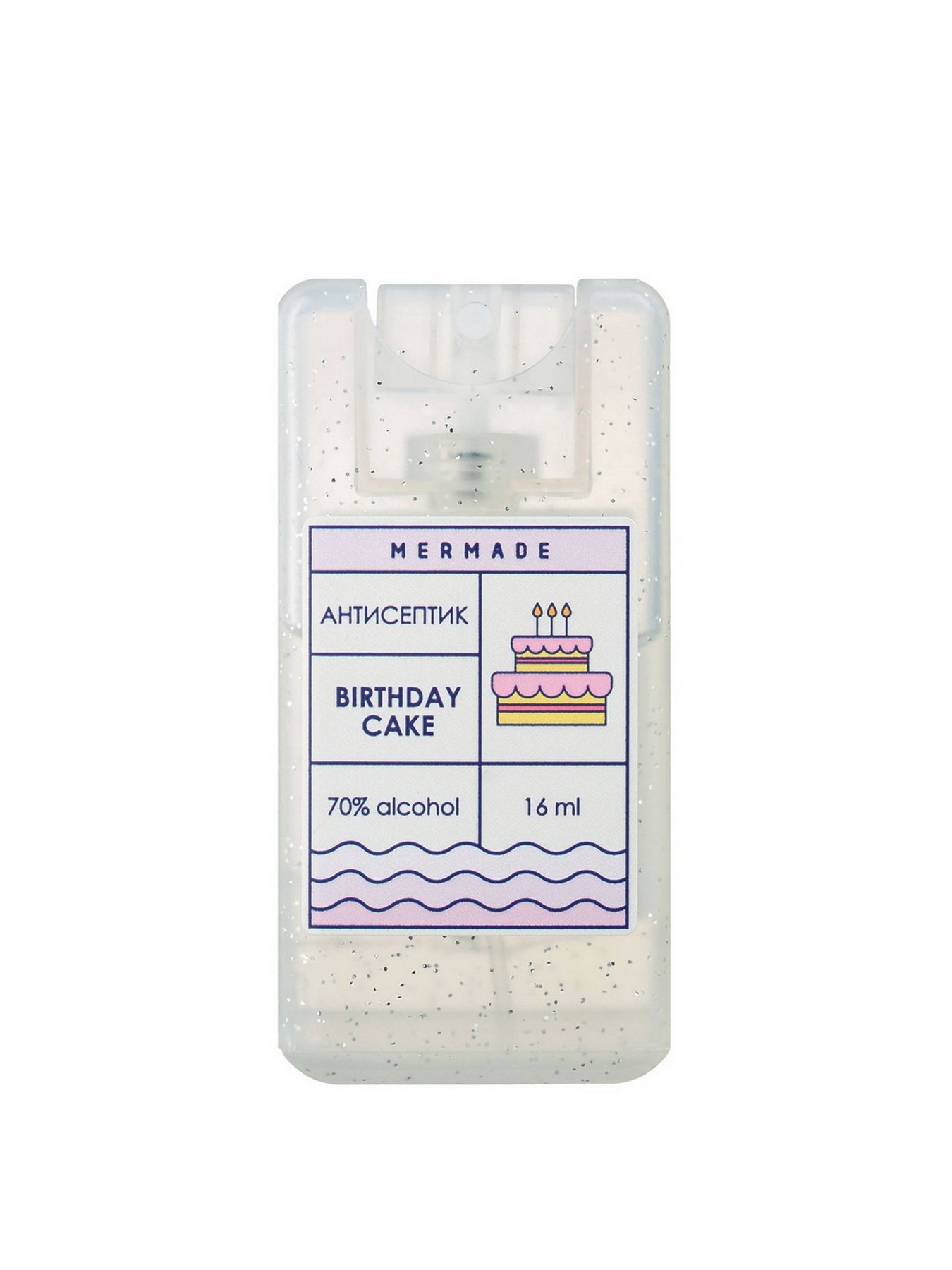 Антисептик-спрей для рук Birthday Cake MERMADE модель 4820241300297 Фото