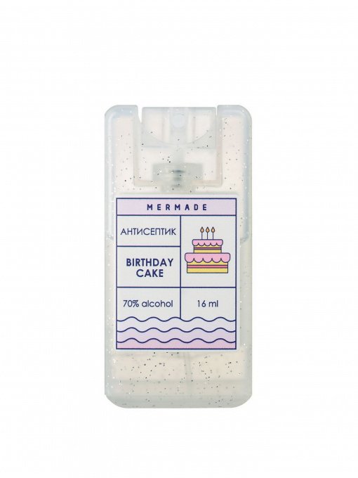 Антисептик-спрей для рук Birthday Cake MERMADE модель 4820241300297 Фото