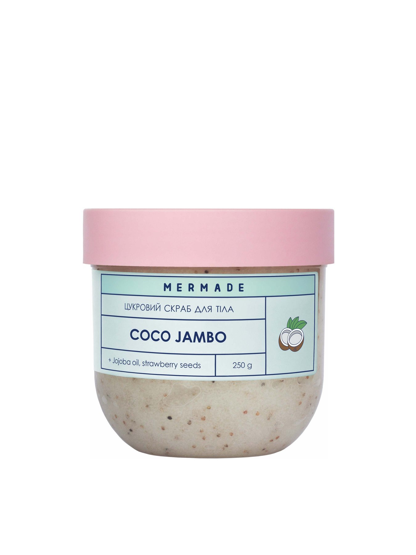 Цукровий скраб для тіла Coco Jambo MERMADE модель 4820241303724 Фото