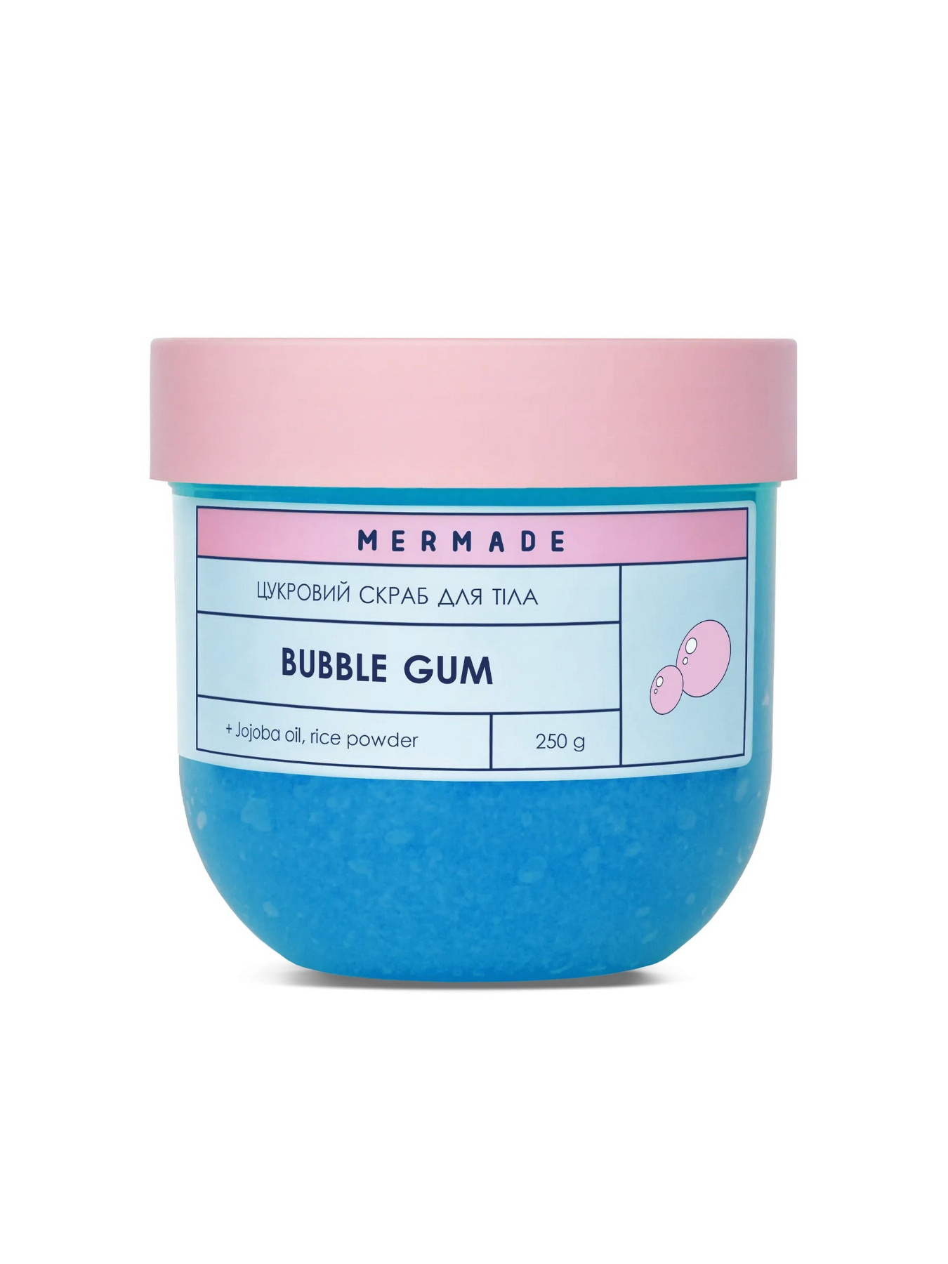 Сахарный скраб для тела Bubble Gum MERMADE модель 4820241303694 Фото