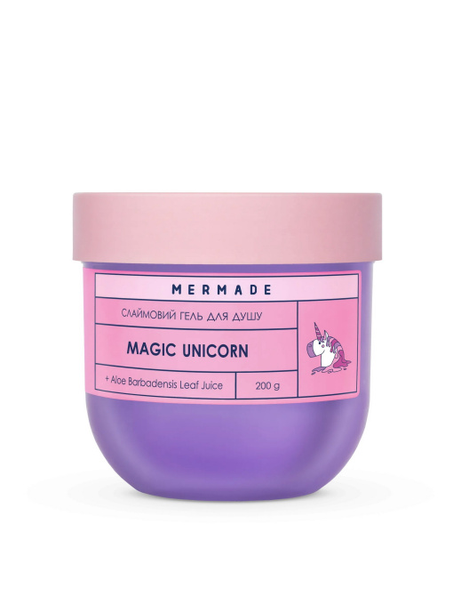 Слаймовый гель для душа Magic Unicorn MERMADE модель 4823122900739 Фото
