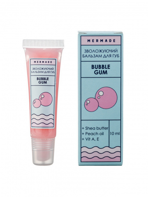 Увлажняющий бальзам для губ Bubble Gum MERMADE модель 4820241301256 Фото