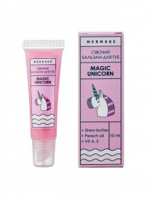 Сияющий бальзам для губ Magic Unicorn MERMADE модель 4820241301287 Фото