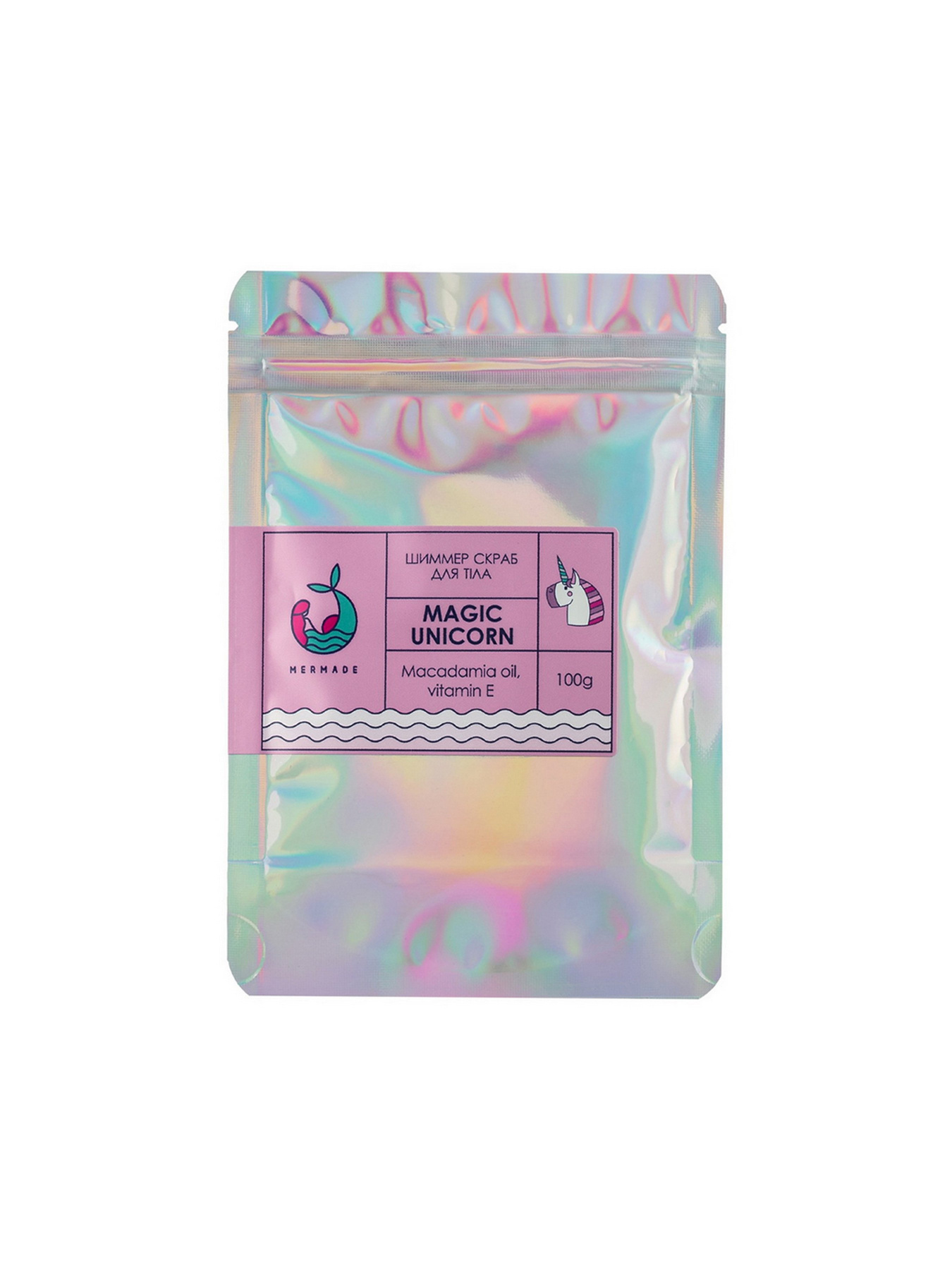 Шимер скраб Magic Unicorn MERMADE модель 4820241300365 Фото