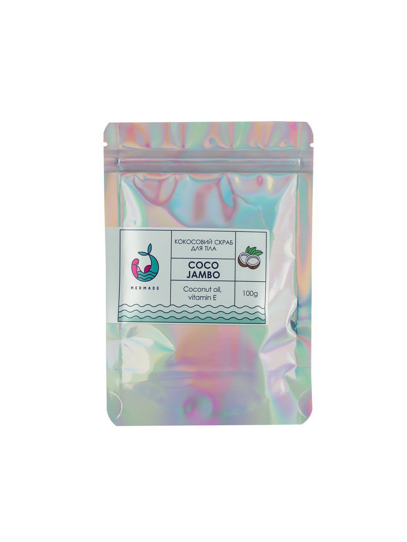 Кокосовий скраб Coco Jambo MERMADE модель 4820241300389 Фото