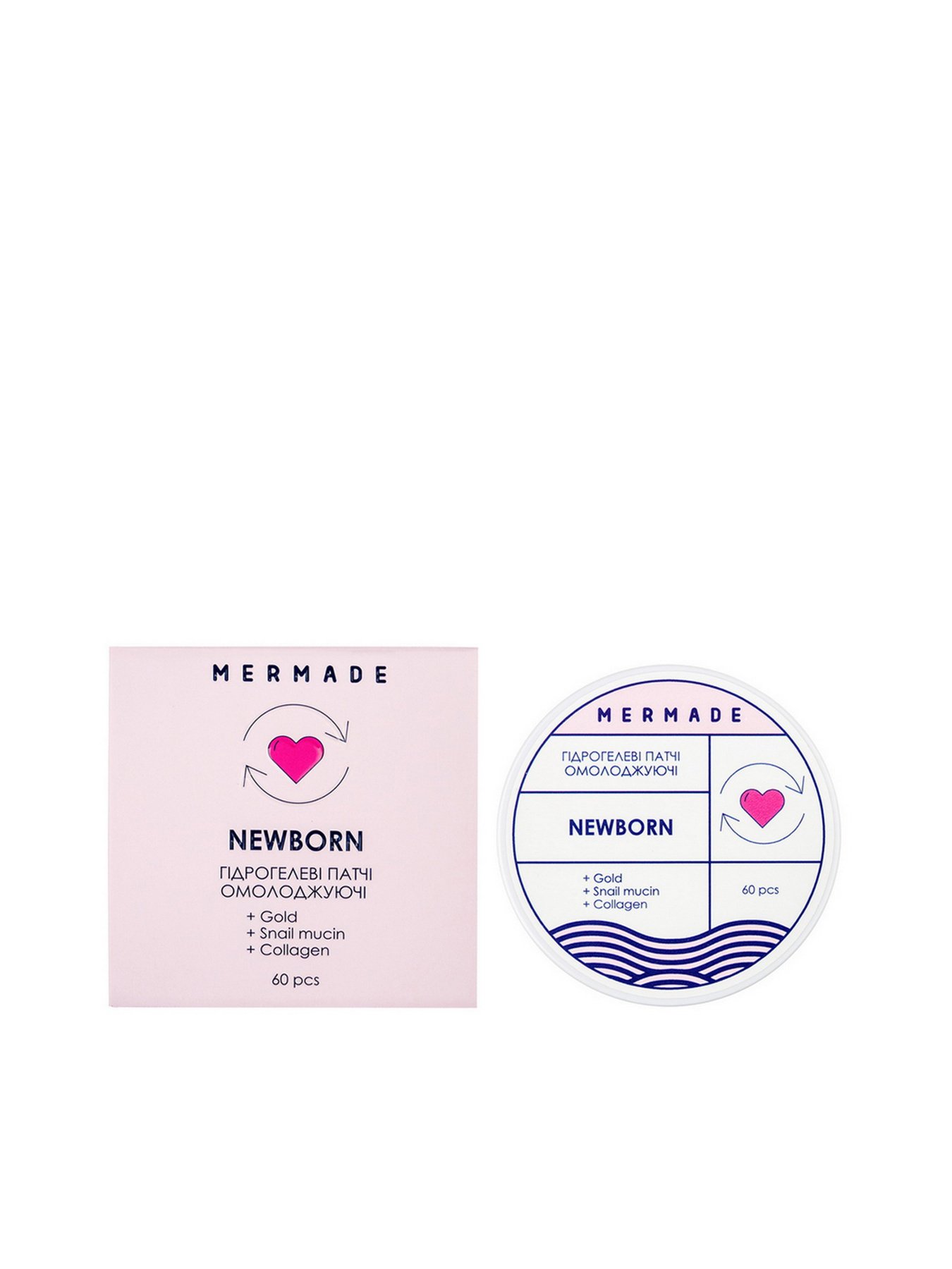 Омолоджуючі гідрогелеві патчі Newborn MERMADE модель 4820241302185 Фото