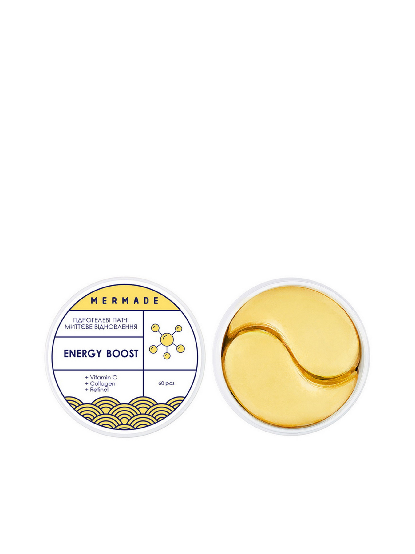 Вітамінізовані патчі Energy Boost MERMADE модель 4820241302154 Фото