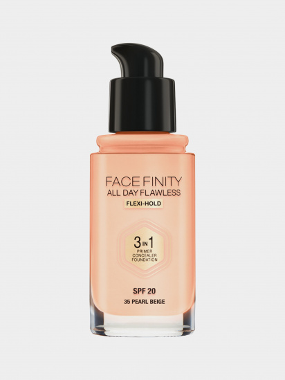 MAX FACTOR ­Тональна основа SPF 20 Facefinity All Day Flawless 3-in-1 Foundation модель 3614225851568 — фото - INTERTOP